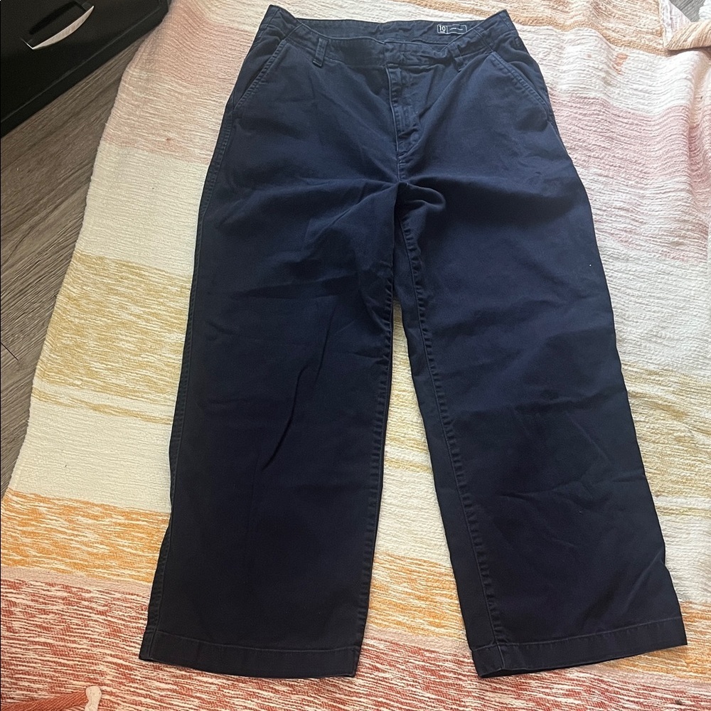 Gap wide leg khaki